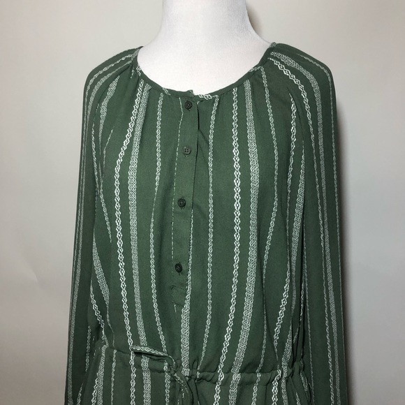 NWT GAP GREEN DRESS - Picture 2 of 6